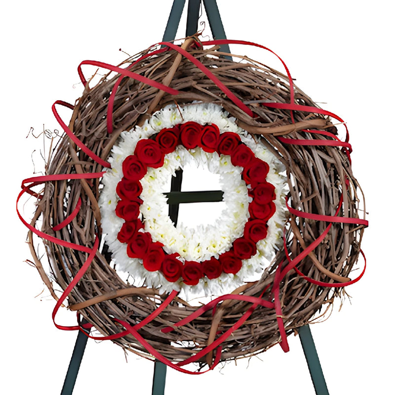 OASIS Mache Wreath, 18 Inch