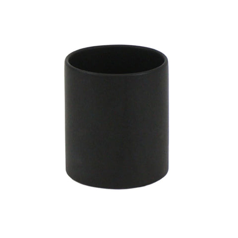 Black Cylinder Vase Close Up - Image