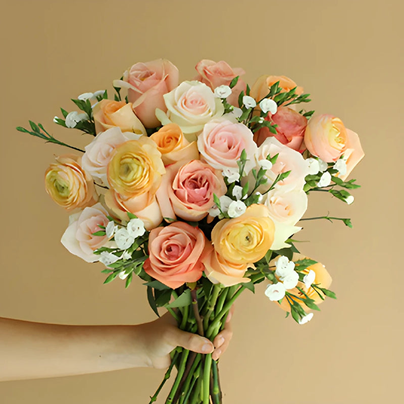 Victorian Garden Flower Bouquet
