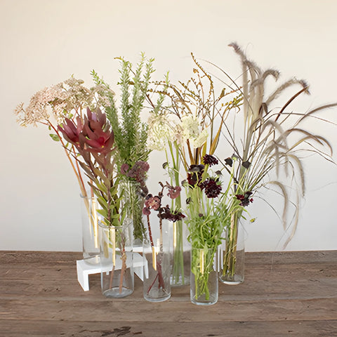 Burgundy Fall DIY Flower Kit Bunch