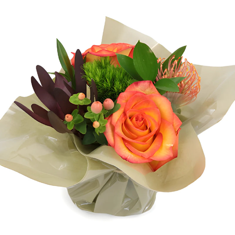 Peachy Keen Tropical Flower Centerpieces