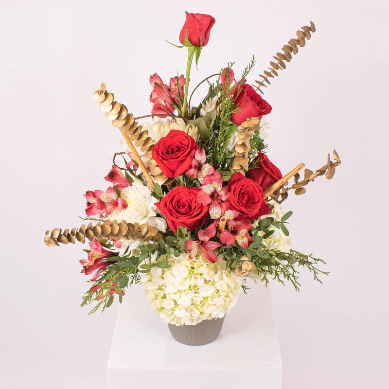 Christmas Morning Online DIY Flower Design Class Kit