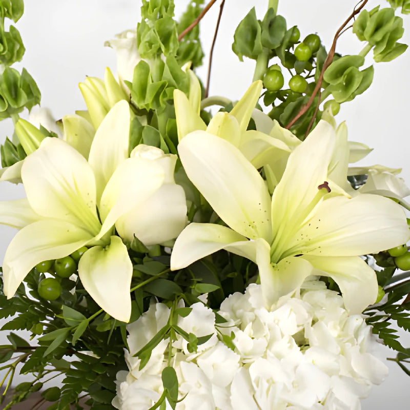 Polished White DIY Flower Design Class Kit