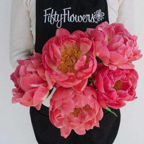 Coral Sunset Apron - Image