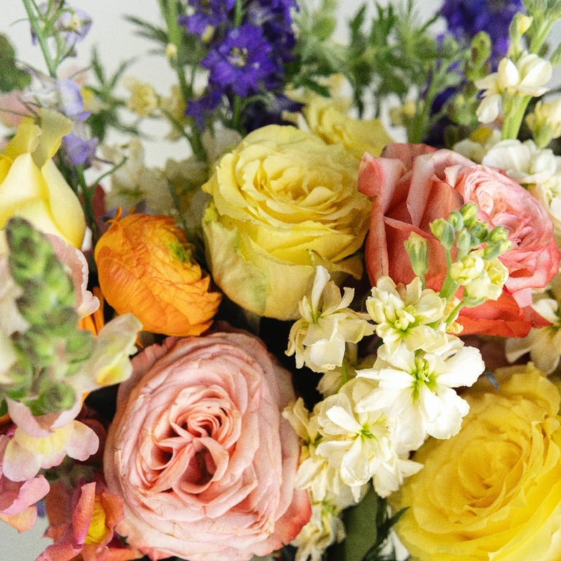 Country Charm Flower Centerpiece Close Up - Image