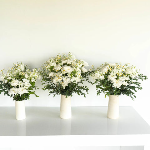 Crazy About You Flower Centerpiece Vase - Image