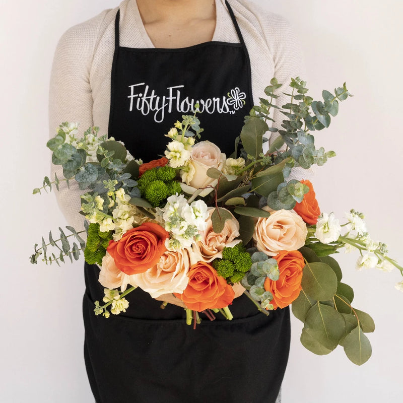 Crushing On Coral Ocean Centerpieces Apron - Image