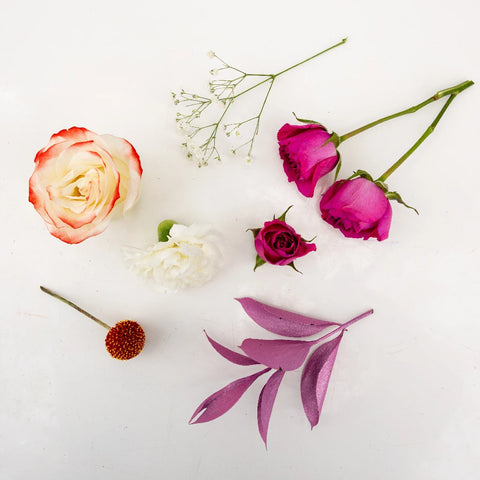 Cupid's Flirty Pink Flower Bouquet Bar Recipe - Image