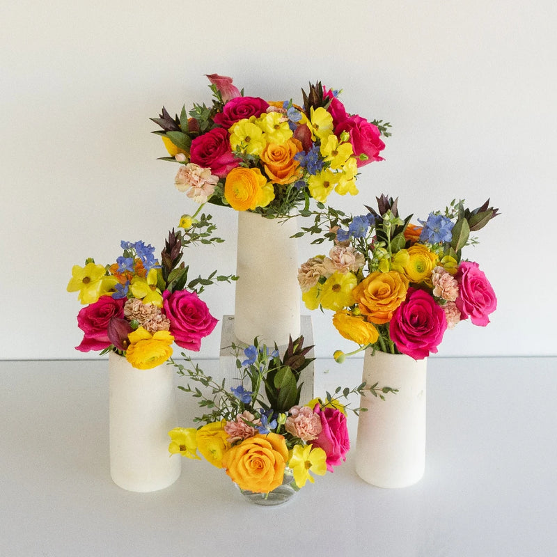 Dragonfruit Delight Flower Centerpiece Close Up - Image