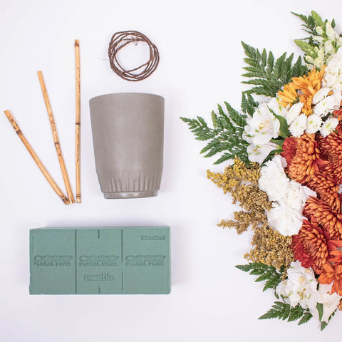 Dreams In Bronze DIY Flower Design Class Kit