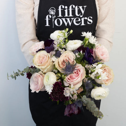 Enchanted Rose Diy Flower Combo Pack Apron - Image