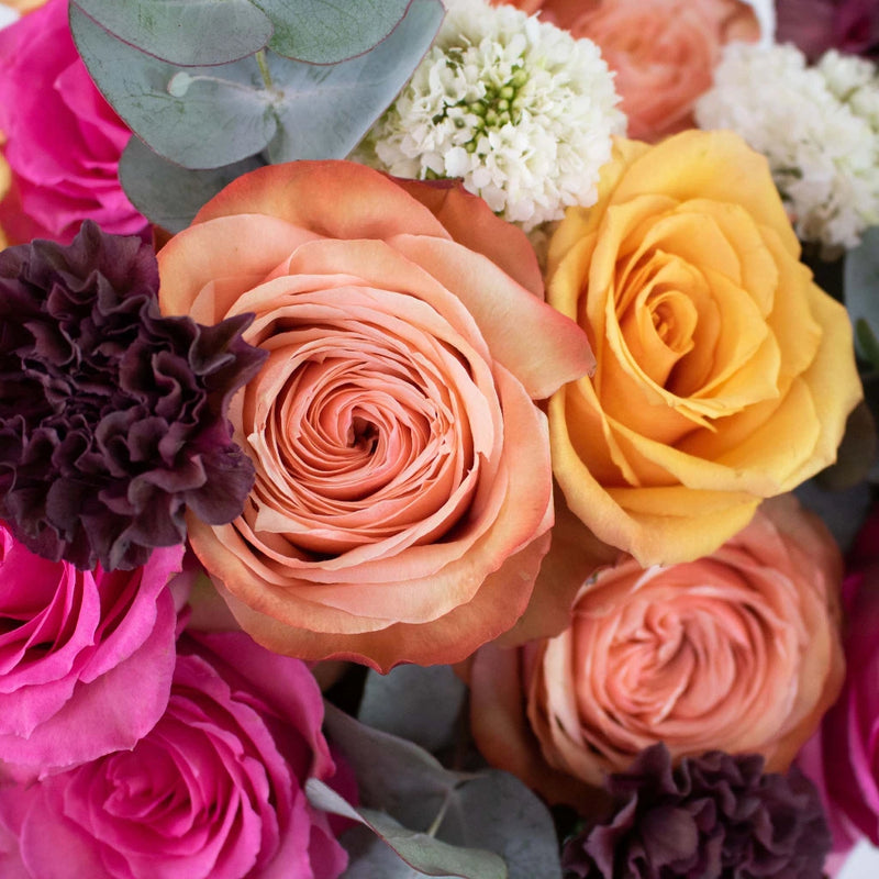 Fall Maple DIY Flower Kit Up Close