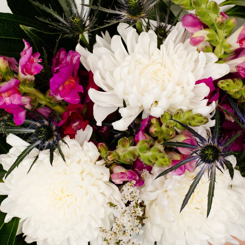 Farmhouse Style Flower Centerpiece Hand - Image