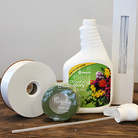 Floral Supplies Kit with Ribbons