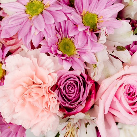 Hug Your Momma Elegant Flowers Bouquet Close Up - Image