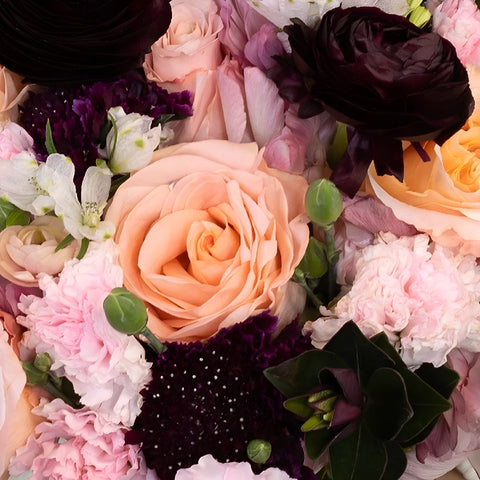 Just Peachy Flower Centerpiece Hand - Image