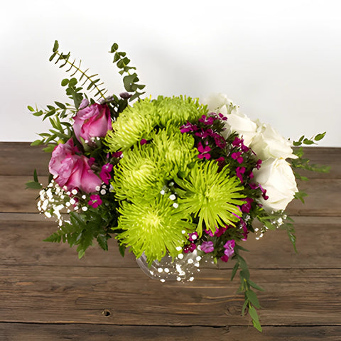 Floral Fancy Purple DIY Flower Design Class Kit