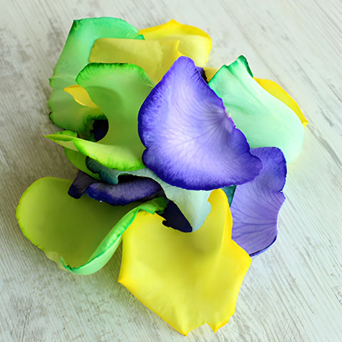 Mardi Gras Rainbow Roses