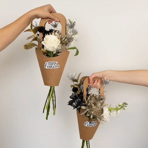 Nye Party Flower Bouquet Bar Kit Hand - Image