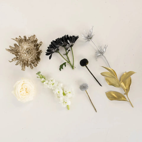 Nye Party Flower Bouquet Bar Kit Recipe - Image