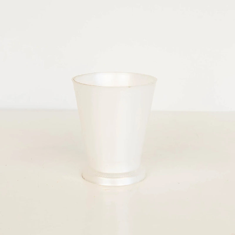 Pearl White Flower Vase Close Up - Image