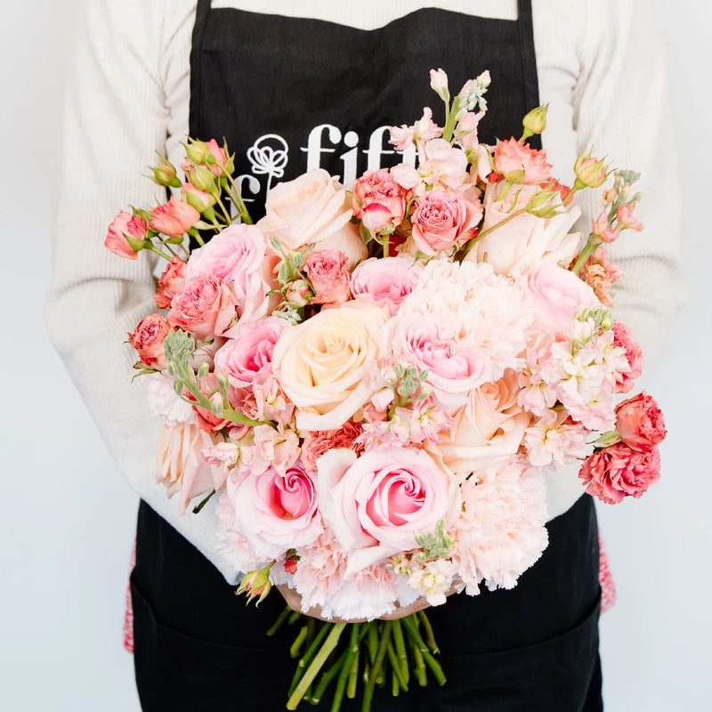 Pink Paradise Flower Centerpieces - Image
