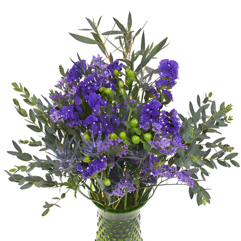 Purple Sage Flower Centerpieces