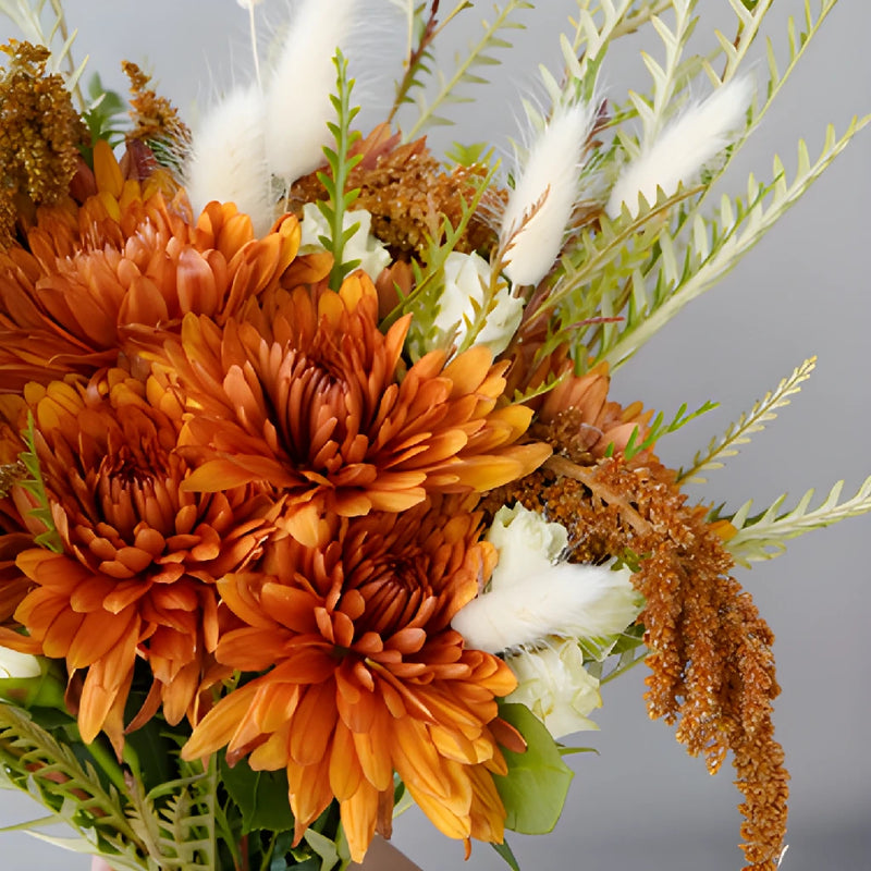 Rustic Copper DIY Flower Kit Up Close