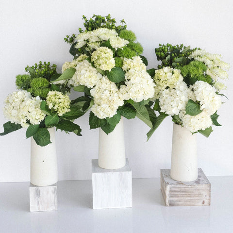 Simple Garden Fresh Centerpieces Close Up - Image