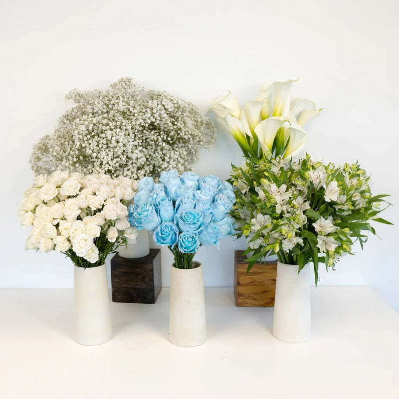 Velvet Blue Fresh Rose Bouquet Bar Recipe - Image