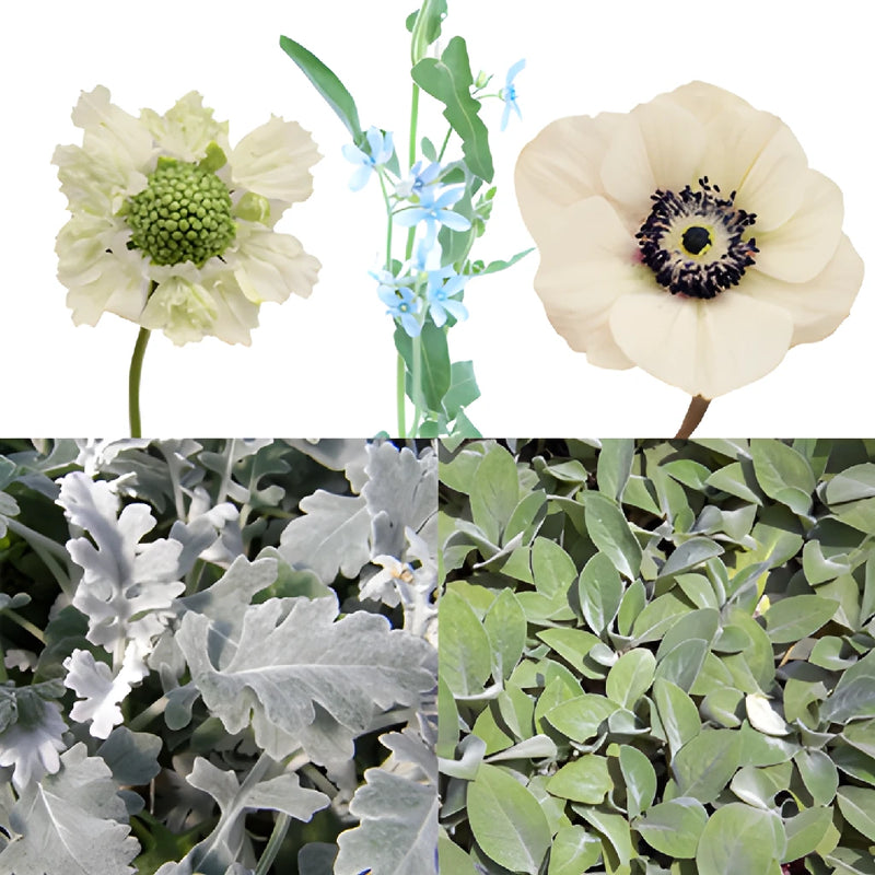 Vintage Velvet DIY Flower Kit Bunch