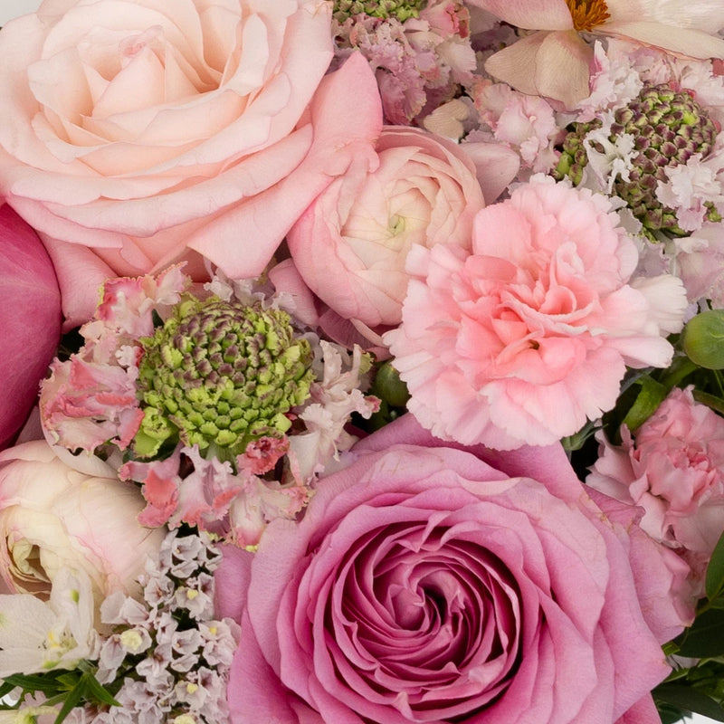 Wicked Pink Flower Centerpieces Close Up - Image