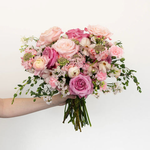 Wicked Pink Flower Centerpieces Vase - Image