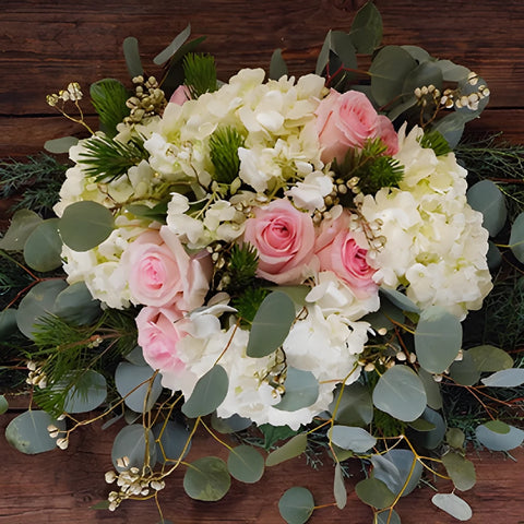 Winter Blush DIY Flower Kit Bunch