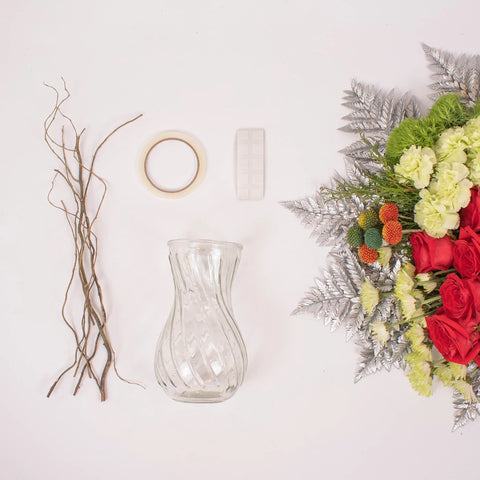 Winter Love Online DIY Flower Design Class Kit